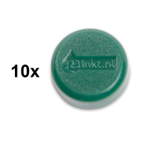 123ink green magnets, 15mm (10-pack) 6161555C 301256