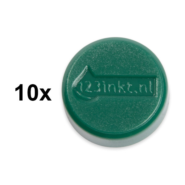 123ink green magnets, 20mm (10-pack) 6162055C 301263 - 1