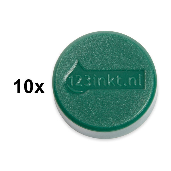 123ink green magnets, 30mm (10-pack) 6163255C 301270 - 1