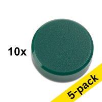 123ink green magnets, 30mm (5 x 10-pack)