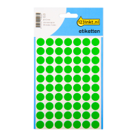 123ink green marking dots, Ø 13mm (280 labels)