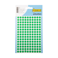 123ink green marking dots, Ø 8mm (450 labels) 1835C 1845C 3012C 3179C AV-PSA08VC 301468