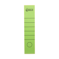 123ink green self-adhesive spine labels, 61mm x 285mm (30-pack)