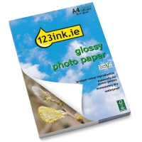 123ink high-gloss photo paper, A4, 230g (50 sheets) Q5437AC 064070