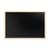 123ink magnetic chalkboard with wooden frame, 40cm x 60cm 2524070C 302169 - 1