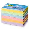 123ink multicolour adhesive notes, 600 notes, 38mm x 51mm