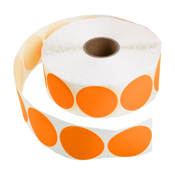 123ink orange marking dots Ø 50mm (2,000 labels) 89521 302341 - 1