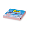 123ink pink self-adhesive notes, 100 sheets, 76mm x 76mm