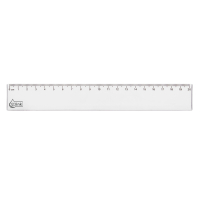 123ink plastic ruler (20cm)