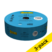 123ink printable CD-R 80 min. in cakebox (3 x 25-pack)