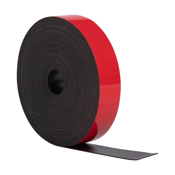 123ink red erasable magnetic label tape, 2cm x 10m 6524325C 301911 - 1
