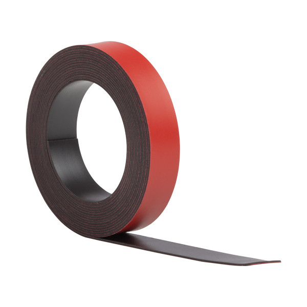 123ink red magnetic tape, 10mm x 2m 1901105C 301902 - 1