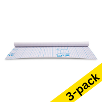 123ink self-adhesive cover foil, 50cm x 100cm (3-pack)