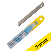 123ink spare snap-off blades, 9mm (30-pack)