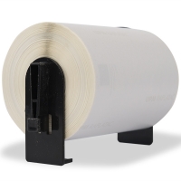 123ink version replaces Brother DK-11241 large white shipping label