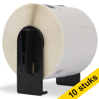 10 x Brother DK-22205 continuous paper tape (123ink version)