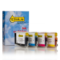 123ink version replaces Brother LC-1000VALBP BK/C/M/Y ink cartridge 4-pack LC-1000VALBPC 132124