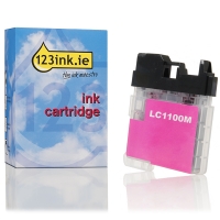 Brother LC-1100M magenta ink cartridge (123ink version)