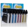 123ink version replaces Brother LC-1100VALBP BK/C/M/Y ink cartridge 8-pack