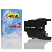 Brother LC-1220BK black ink cartridge (123ink version)