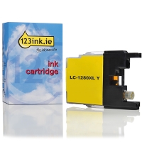 Brother LC-1280XLY high capacity yellow ink cartridge (123ink version)
