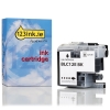 123ink version replaces Brother LC-12EBK black ink cartridge