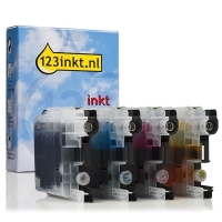 123ink version replaces Brother LC-223 BK/C/M/Y ink cartridge 4-pack  127225