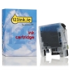 123ink version replaces Brother LC-225XLC high capacity cyan ink cartridge