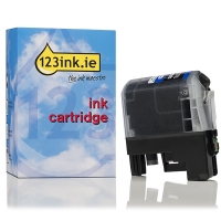 123ink version replaces Brother LC-227XLBK high capacity black ink cartridge