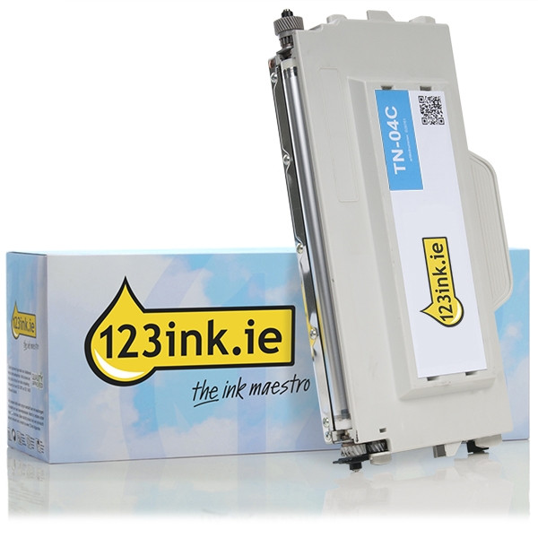 123ink version replaces Brother TN-04C cyan toner TN04CC 029761 - 1