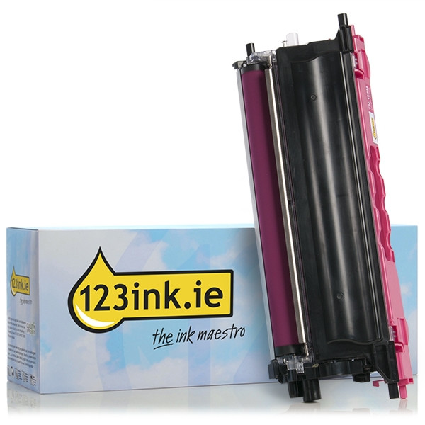 123ink version replaces Brother TN-130M magenta toner TN130MC 029256 - 1