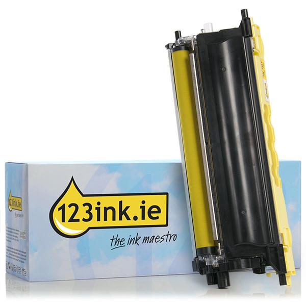 123ink version replaces Brother TN-135Y high capacity yellow toner TN130YC TN135YC 029281 - 1