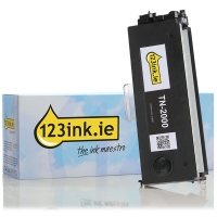 123ink version replaces Brother TN-2000 black toner TN2000C 029992