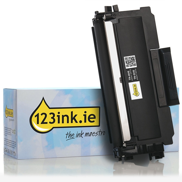 123ink version replaces Brother TN-2010 black toner TN2010C 029179 - 1