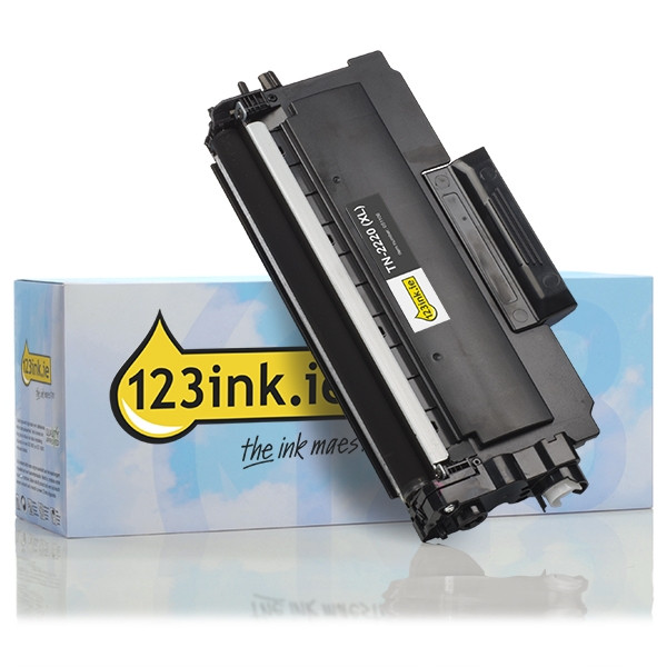 123ink version replaces Brother TN-2220 extra high capacity black toner TN2220C 051106 - 1