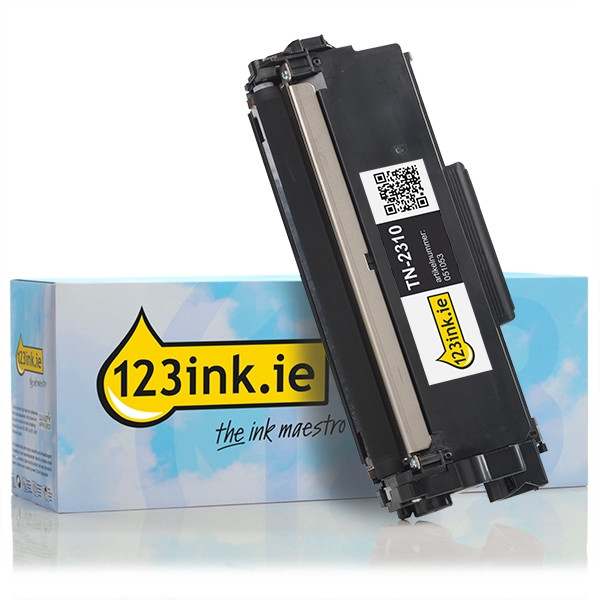 123ink version replaces Brother TN-2310 black toner TN-2310C 051053 - 1