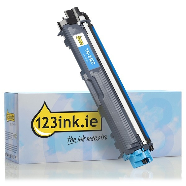 123ink version replaces Brother TN-242C cyan toner TN242CC 051063 - 1