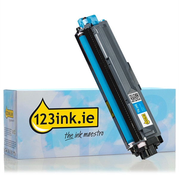 123ink version replaces Brother TN-245C high capacity cyan toner TN245CC 029431 - 1