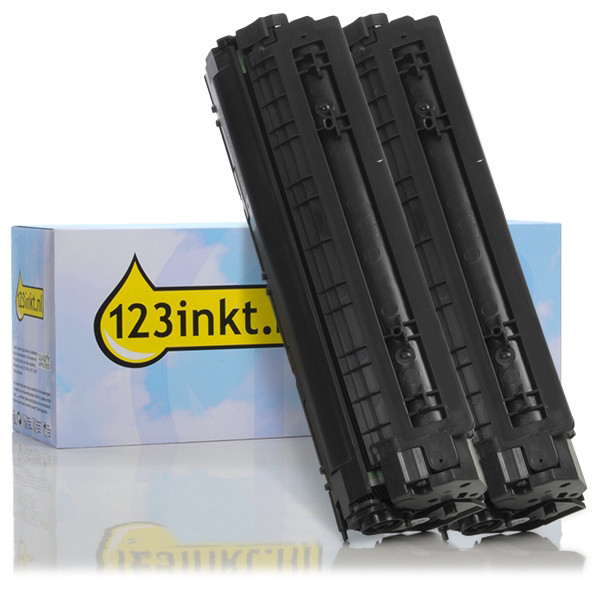 123ink version replacesHP 85A (CE285A) black toner (2-pack) CE285ADC 160713 - 1