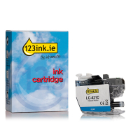 123ink version replaces Brother LC-421C cyan ink cartridge LC-421CC 160377