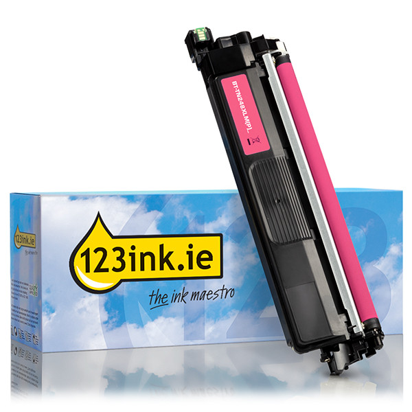 123ink version replaces Brother TN-248XL M magenta toner TN248XLMC 051425 - 1