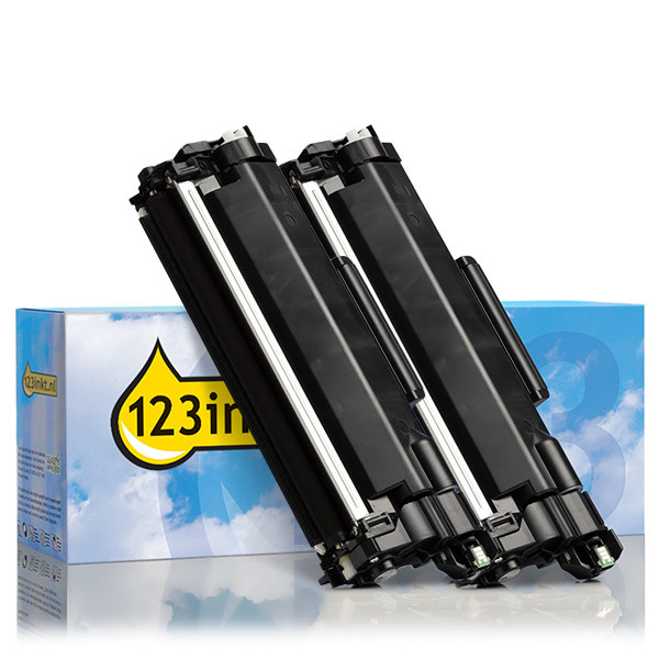 123ink version replaces Brother TN-2510 black toner 2-pack TN-2510C 160715 - 1