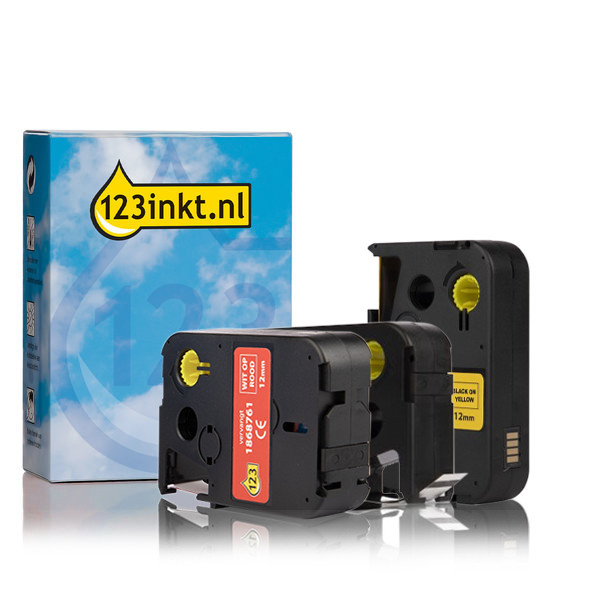 123ink version replaces Dymo XTL multipack tape, 12mm  089248 - 1