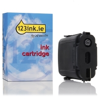 123ink version replaces HP 10 (C4844A/AE) black ink cartridge