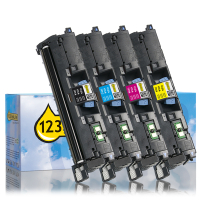 123ink version replaces HP 122A/123A Q3960A/71A/72A/73A toner 4-pack  133003