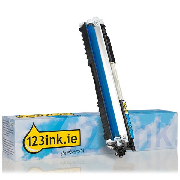 123ink version replaces HP 130A (CF351A) cyan toner CF351AC 054753 - 1