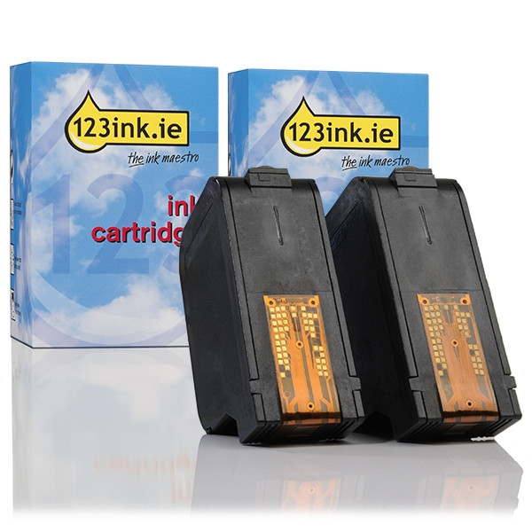 123ink version replaces HP 17 (C6625A/AE) colour 2-pack C6625AEC 030342 - 1