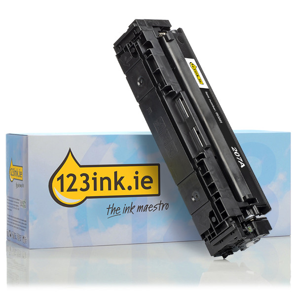 123ink version replaces HP 207A (W2210A) black toner W2210AC 093043 - 1