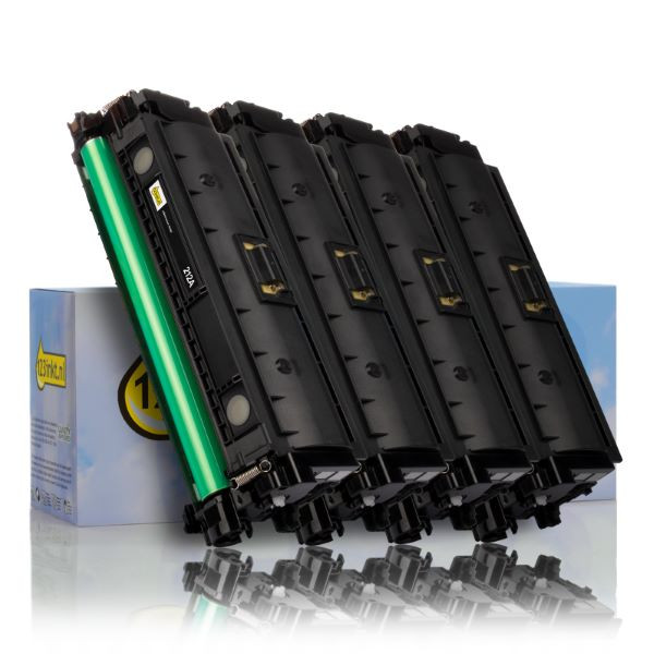 123ink version replaces HP 212A BK/C/M/Y toner 4-pack  093703 - 1