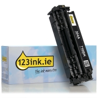 123ink version replaces HP 304A (CC530A) black toner